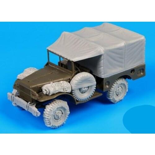 WWII Dodge Jeep Resin Package Modification 1:35