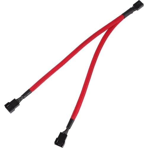 Extension Male Cooler Female To PWM 4Pin Wire Cooling Fan Cable 3Pin Motherboard Computer Splitter Power Adapter