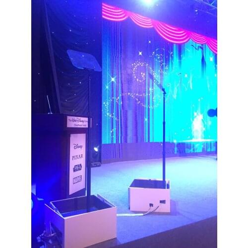 Hight brightness daylight readable LCD 17'' /19'' HD presidential teleprompter for Speech other tv station camera accessories