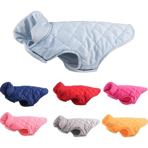 2021 Winter Dog Clothes Warm fleece Coat Puppy Jacket Soft Windproof Big Dog Vest For Small Medium Large Dogs Pets Apparel S-5XL