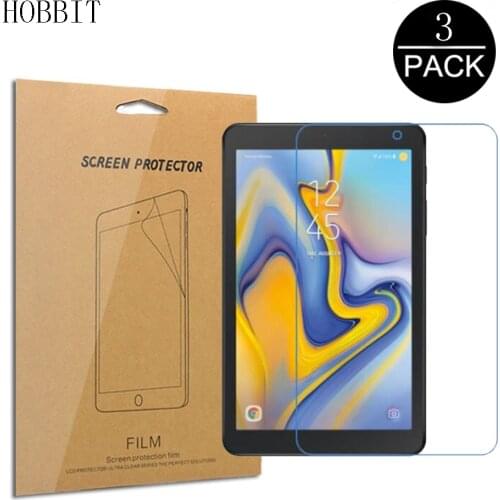 3Pcs Nano Anti-shock Film For Samsung GALAXY Tab A 8.0 T387 8inch tablet Screen Protector Clear Explosion-proof Film Not Glass
