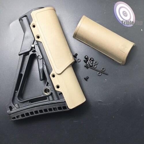 Toy gun equipment accessories M4 AR15 gel gun Cheek Fender AR series shoulder nylon rear stock buttstock hunting CS game