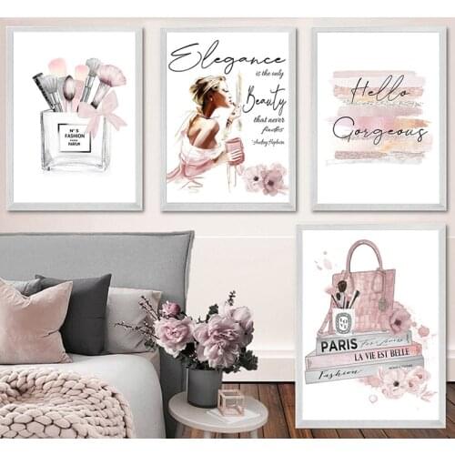 Diamond Painting Book Poster Fashion Art Brushes Makeup 5D DIY Rhinestone Diamond Embroidery 3D Cross Stitch Home Decoration