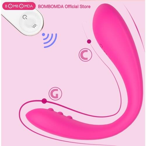 Wireless Remote Control Panties Vibrator U-Shaped Toys For Couples Dildo G Spot Vagina Clitoris Stimulator Female Masturbator