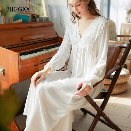BIIGGXX Women's Long Nightgowns