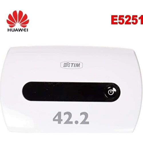 Unlocked Huawei E5251 42.2Mbps 3G HSPA+ UMTS 900/2100MHz USB Wireless Router Pocket WiFi Mobile Broadband PK E5220 E5331 E5332