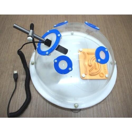 Laparoscopic Surgery Simulator Transparent Training Box 30 Degree camera Lens Training Module 4 pcs instruments