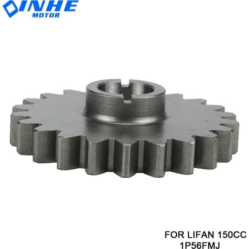Lifan 150cc Motorcycle Engine Gear Start Gear 22 Teeth For LF 150 1P56FMJ Horizontal Kick Starter Engines Dirt Pit Bikes Parts