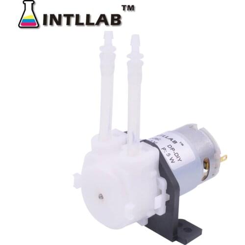 DIY Peristaltic Pump 12V DC in Laboratory Liquid Dosing Pump for Aquarium Lab Analytical