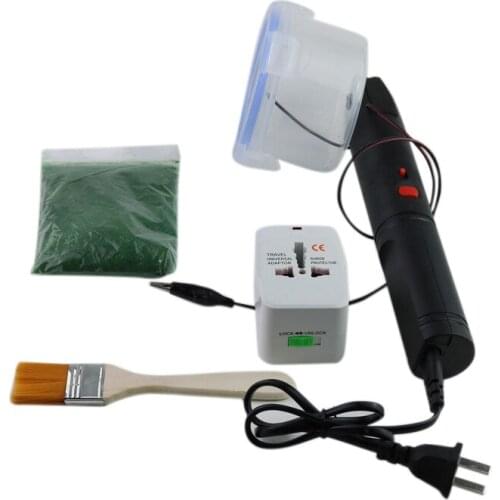 Portable Static Flocking Machine Electrostatic Grass Flock Applicator For DIY Plantings Model