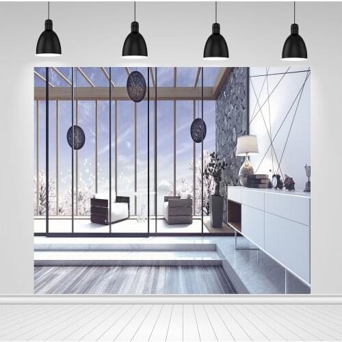 Scopiso 3D Modern interior Baby shower Poster Photography Photographic Backgrounds Party Photography Backdrops For Photo Studio