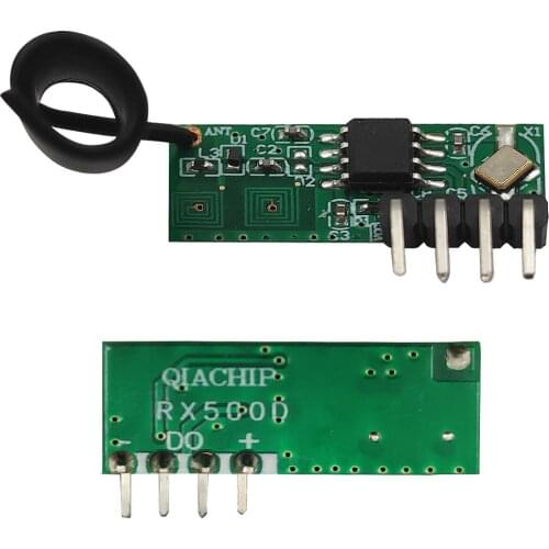 SieNSen 10Pcs/lot ASK 315M/433M High Sensitivity Superheterodyne Wireless Receiver Replaces SYN480,RXB51/61 UHF Receiver RX500A