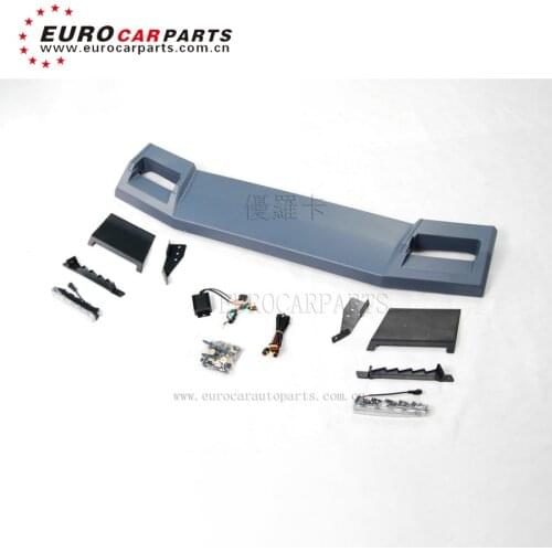 PU material G class w463 G350 G400 G500 G63 G65 front roof spoiler for w463 G350 G400 G500 G63 G65 roof spoiler with lights