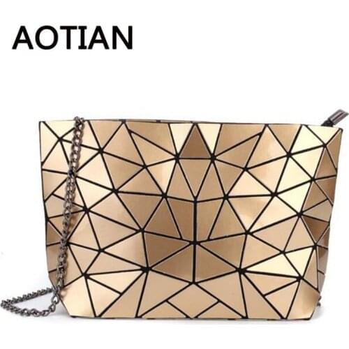 2020 Summer Hot Sale Chain Women Bag Bao Hologram Crossbody Bag For Women Fashion Shoulder Bags Woman Messenge Golden Silver
