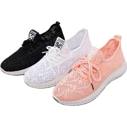 Tennis Shoes For Women Breathable Sneakers 2021 Autumn Sports Comfy Jogging Trainers Female Soft Zapatos De Mujer Cheap