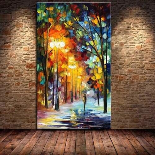 100% Hand Painted Abstract Oil Painting Wall Art Colorful Picture Minimalist Decorative Modern On Canvas For Living Room
