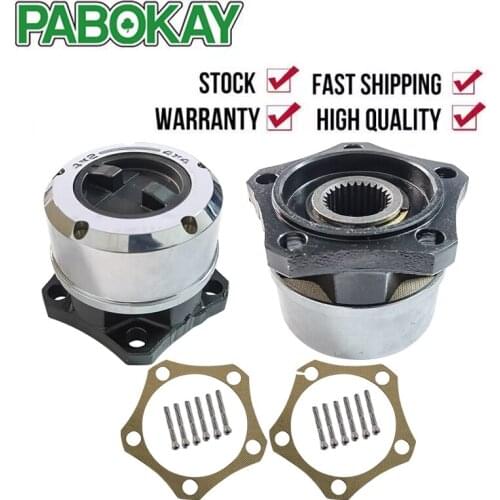 2 pieces x FOR JEEP CJ Universal Scrambler 81-86 manual FREE WHEEL LOCKING HUBS AVM426 B033