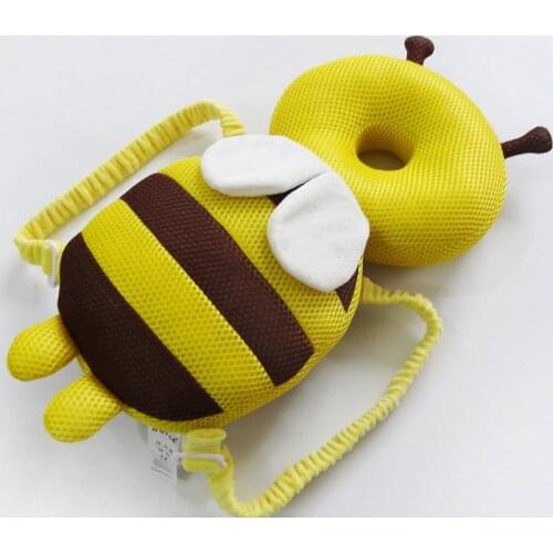35cm Lovely Baby Infant Toddler Head Back Protection Pillow Safety Pad Harness Headgear Cartoon Baby Soft Head Pillow