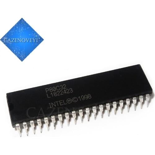 5pcs/lot P80C32 80C32 DIP-40 In Stock