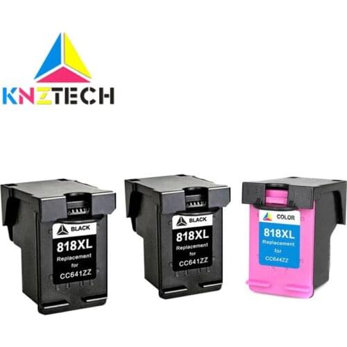 818XL Ink Cartridge Replacement for 818 for 818 Deskjet F2418 F2488 F4238 F4288 F4488 D1688 D2568 Printer