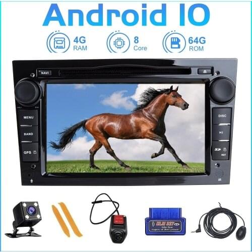 Zltoopai 7" Auto Radio Android 10.0 For Opel Astra Vectra Crosa Antara Vivaro GPS Navigation Car Multimedia Player DVD CD Stereo