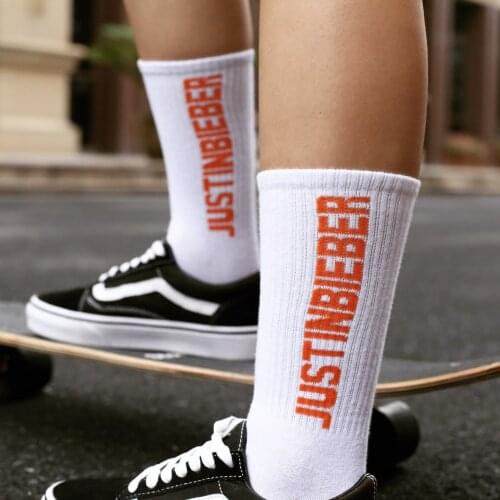 Korea ulzzang Harajuku Alphabet Street Beat Cotton Socks Street Hip-Hop Men and women Lovers sock