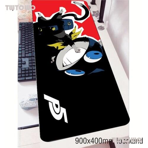 Persona 5 Padmouse 900x400x2mm Gaming Mousepad Game New Arrival Mouse Pad Gamer Computer Desk Anime Mat Notbook Mousemat Pc