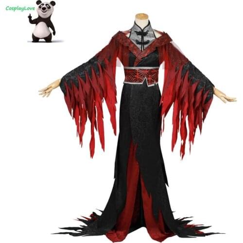 CosplayLove Game Identity V Cosplay Costumes Red The Geisha Michiko Cosplay Costume Kimono Custom Made For Halloween Christmas
