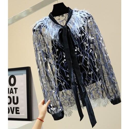 Прозрачные блузки NANCYLIM China At AliExpress