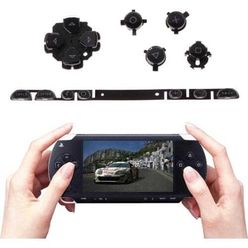 New Control Left Right Home Start Keypad Set Buttons Kit Replacement for PSP1000