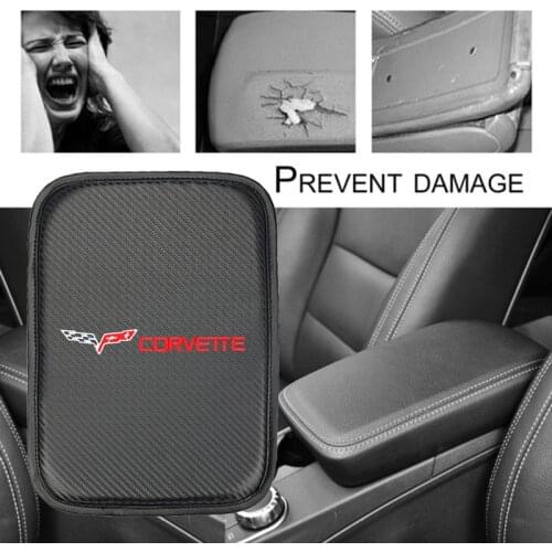1pcs Car Armrest Console Pad Cover Cushion Support Box Rest Seat Padding for Chevrolet Corvette Cruze 2012 t Colorado