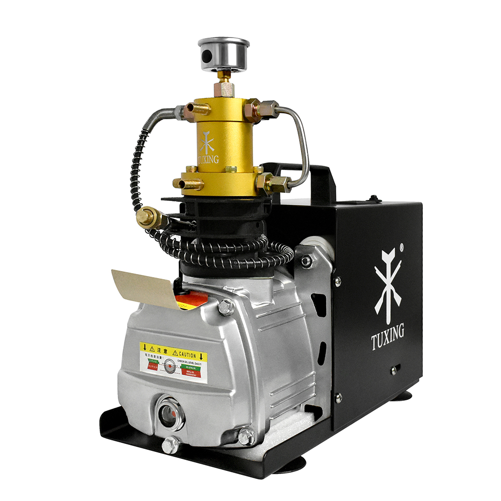 TUXING TXES031 4500Psi 300Bar 300Bar PCP Air Compressor Electric High Pressure PCP Pump Pneumatic Rifle Airgun Scuba Inflator