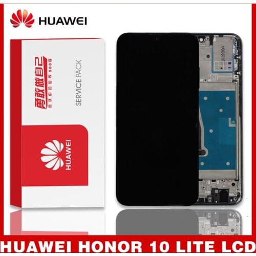 6.2'' LCD For Huawei Honor 10 Lite LCD Display+Touch Screen Assembly 10i HRY-LX1T LCD Display