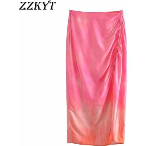 ZZKYT Women's Pleated Skirts