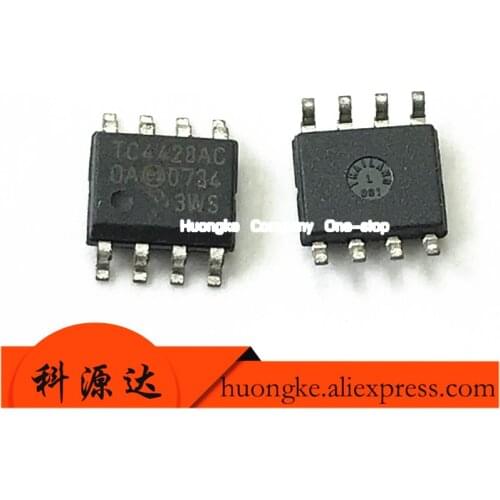 10PCS/LOT TC4428AC TC4428ACOA TC4428 SOP8 1.5A Dual High Speed Power MOS Driver
