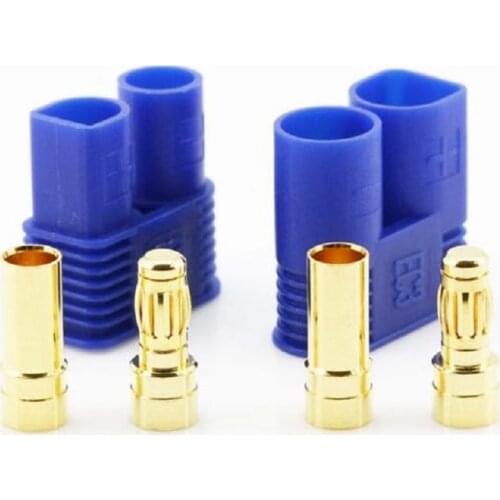 5/10/20 Pairs Amass EC3 Male Female Bullet Connector Banana Head Plug For RC Lipo Battery