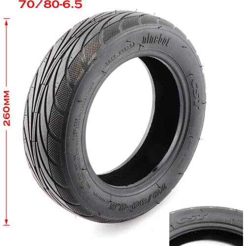 70/80-6.5 Tubeless Tire 10 Inch Tubeless Tire Suitable for Xiaomi Fatty 9 Xiaomi Car Electric Balance Pulse