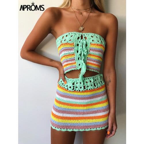 Женская пляжная одежда APROMS China At AliExpress