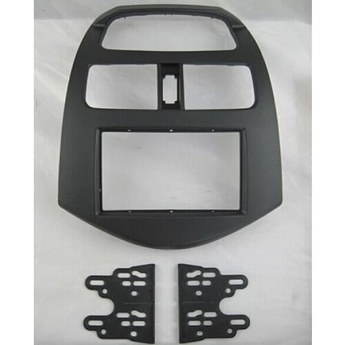 Car Fascias Stereo Radio Panel Frame Dash Kit For Chevrolet Spark M300 2010 ~ 2013 For Daewoo Matiz Creative 2009 ~ 2011