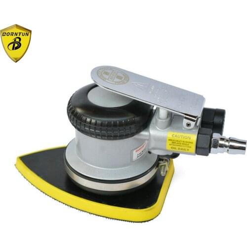 Borntun Triangle Random Orbital Pneumatic Air Sander 90mm*135mm Air Sander Polishing Wood Metal Pneumatic Buffing Polisher Tools