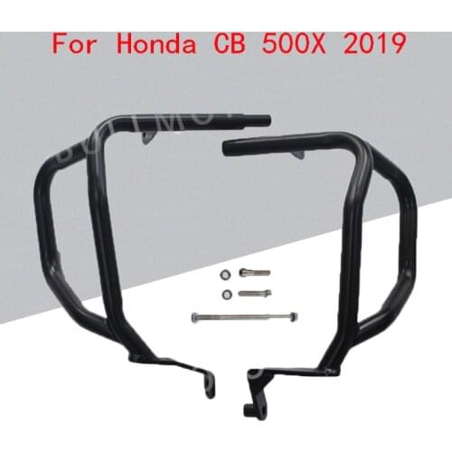 For Honda CB500X 2019 Black Protector Parts Artudatech Motorcycle modification accessories Engine Guard Lower Crash Bar