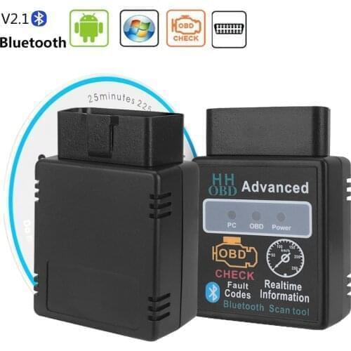 Bluetooth V2.1 OBD2 Diagnostic Doctor Torque Software ELM327 HH OBD For Toyota Vios/Rav4/Highlander/Corolla E120/Yaris 2008