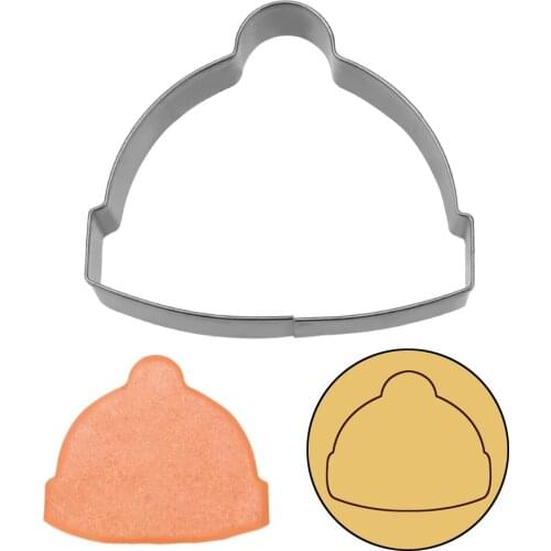 Cupcake Pastry Biscuit Mould Cake Decorating Tools Fondant Christmas Cake Decor Hat Shaped DIY Birthday Bakeware Cake Tool