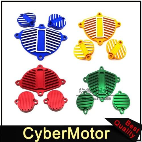 Alloy Cam Cover Valve Cap Dress Up Kit For Chinese Yinxiang YX 150cc 1P60FMJ 160cc 1P60FMK Engine Pit Dirt Bike Motorcycle