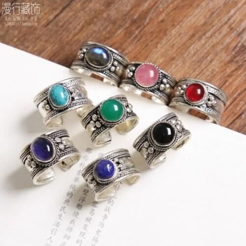 MOWYDY Rings With Crystals