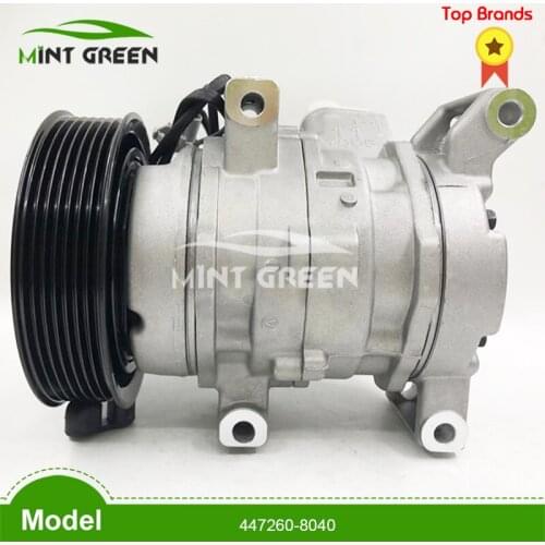 Brand new ac compressor for Hilux 3.0 1KD Hilux 2.5 2KD Vigo OEM 88310-0K132 88320-0K080 88310-0K110 88320-0K240 447260-8020
