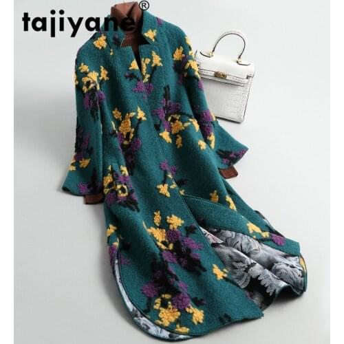 Autumn Winter Coat Women Clothes 2020 Real Fur Coat Female Wool Jacket Korean Vintage Sheep Shealring Fur Long Tops ZT4689