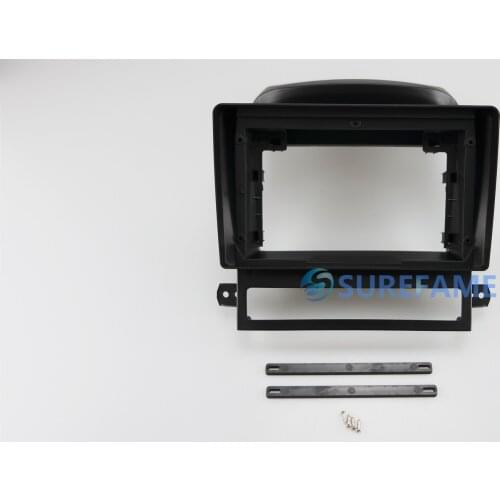 9 inch Car Fascia Radio Panel for Chevrolet Captiva 2006-2012 Dash Kit Install Facia Console Bezel Plate 9inch Trim Adapter