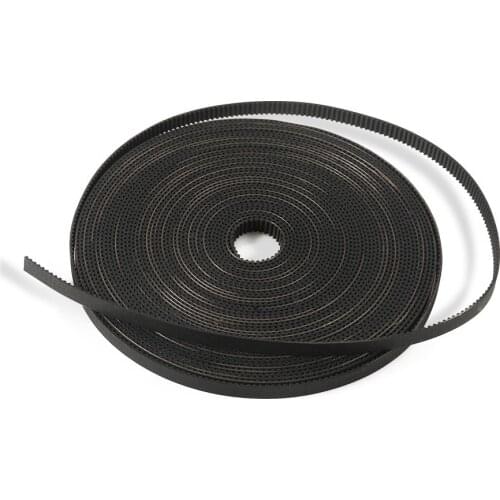 1M/2M/5M/10M GT2 PU Timing Belt Rubber 2GT 6mm 3D Printers Parts Synchronous Belts
