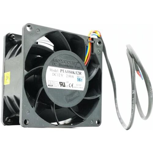 DC 5-12V violent fan 8038 computer server cooling Support PWM speed control cooling fan